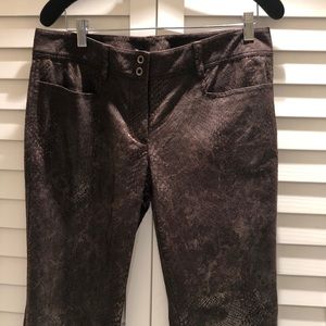 Worth pants shining snake NWT